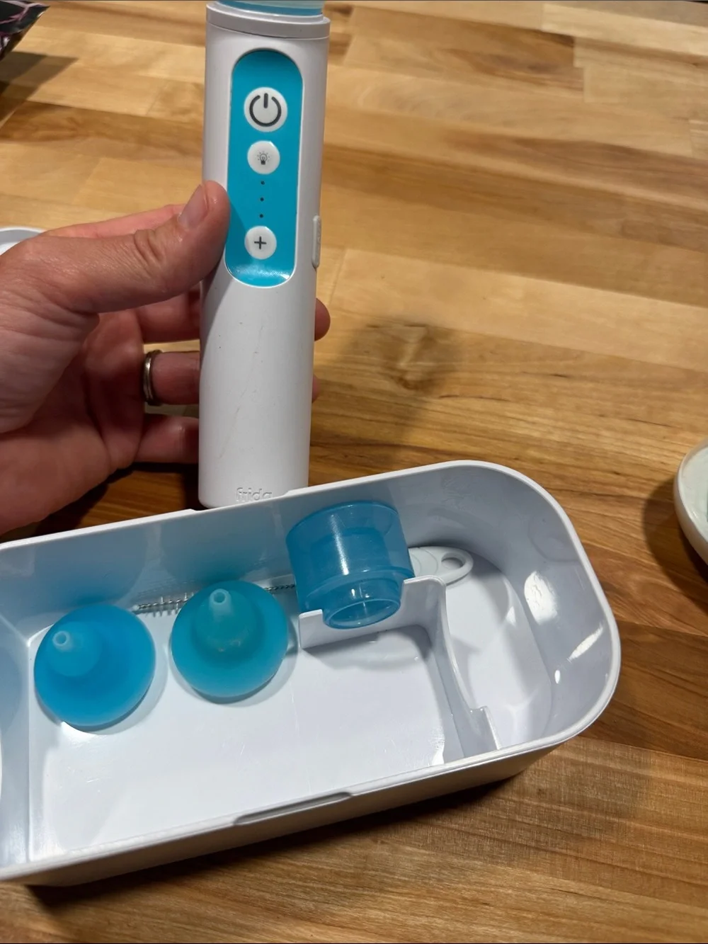 Frida Mom Electric Nose Sucker & Haakaa Electric Nail Care Kit